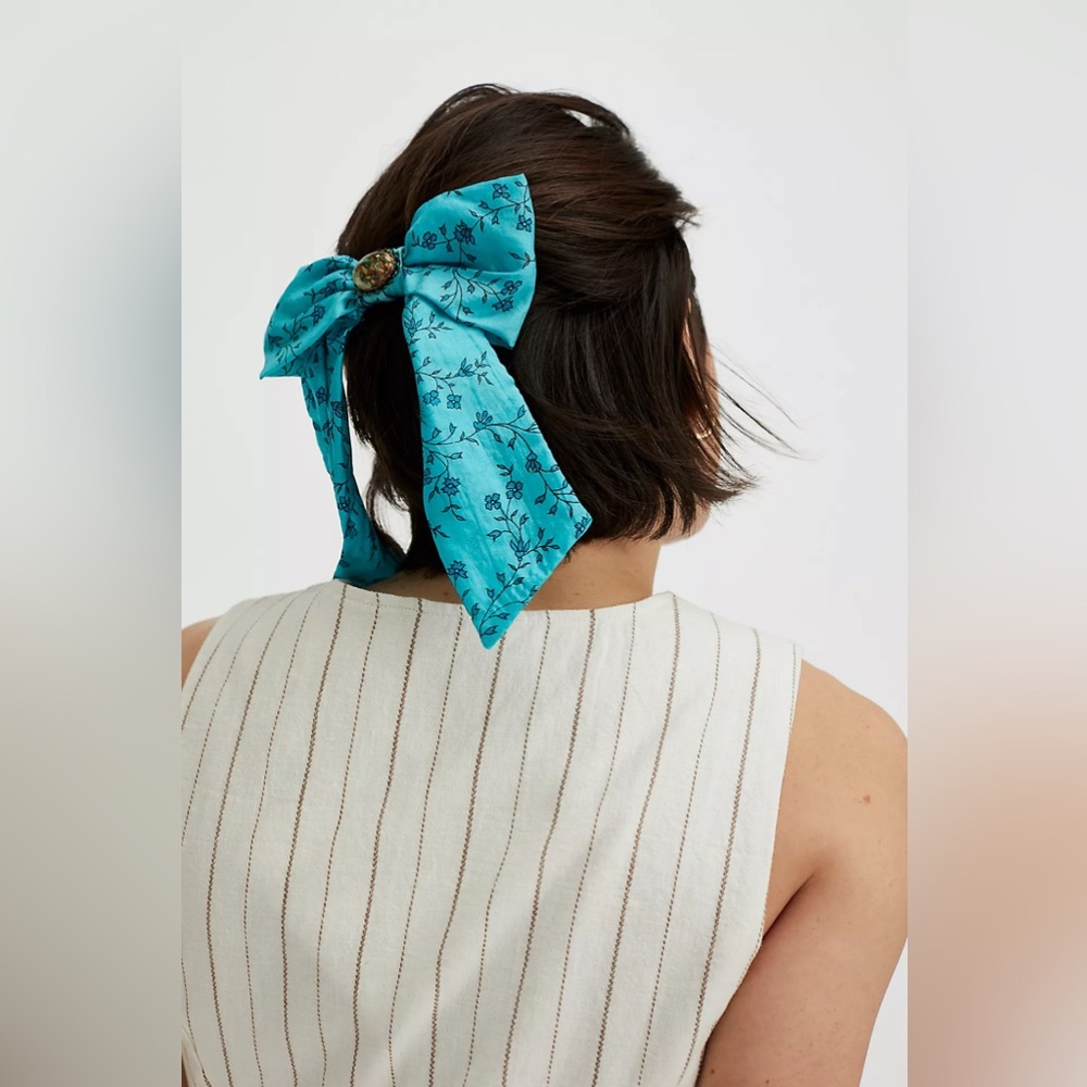 New🌟Anthropologie-Curried Myrrh- Coconut knot-Turquoise